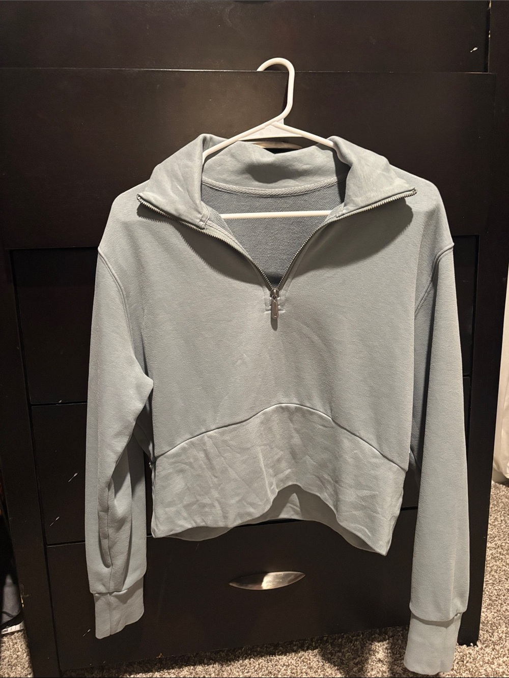 Vuori Half-Zip Sweatshirt in Mist